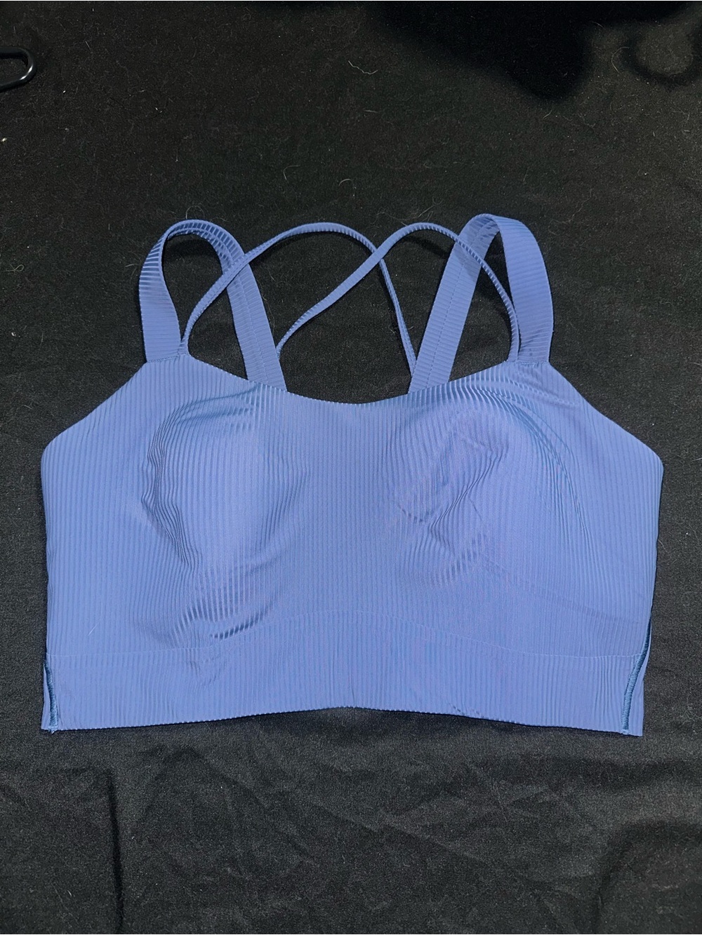 lululemon Like a Cloud ribbed LL D/DD BRA PITCH BLUE - Picture 2 of 3